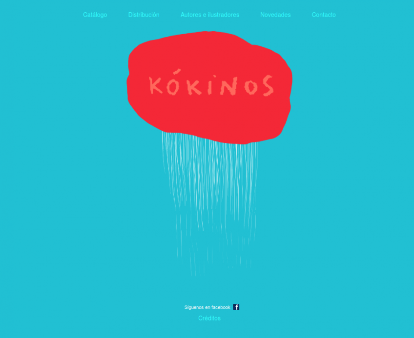 Página de inicio de Kokinos
