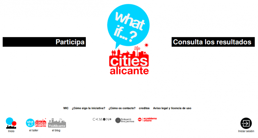 Page d'accueil de What if...? Alicante.