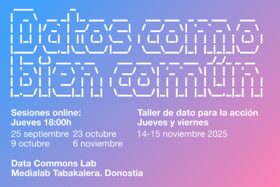 Data Commons Lab. Datos como bien común.