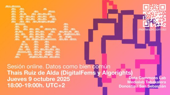 Datos como bien común #2: Thais Ruiz de Alda Jueves 9 de octubre 2025. 18:00h