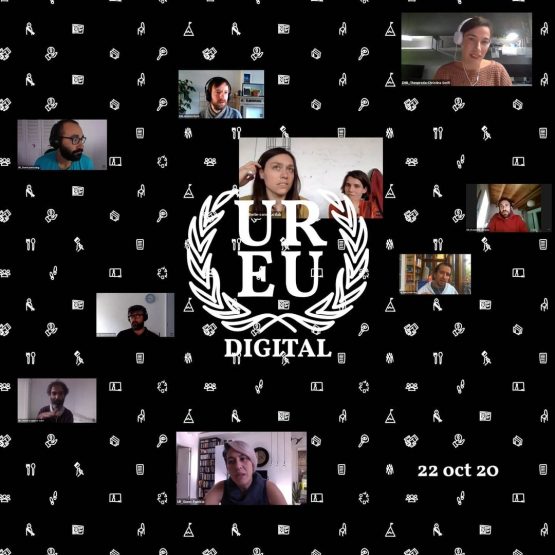 Cartel Embajada digital de la Edición Europea del proyecto Urban Rights