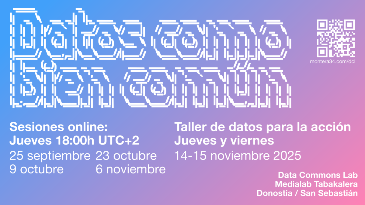 Data Commons Lab. Datos como bien común. Septiembre- Noviembre 2025. Data Commons Lab.